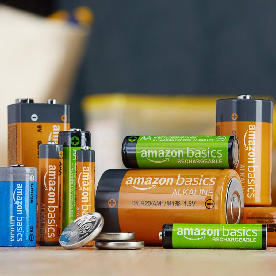36-Pack AAA Alkaline High-Performance Batteries, 1.5 Volt, 10-Year Shelf Life